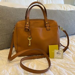 Fossil Rachel Satchel Tan